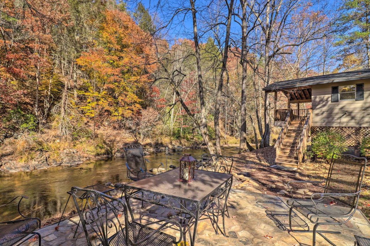 Creekside Retreat With Deck, 18 Miles To Wolf Ridge Villa Weaverville Exterior foto