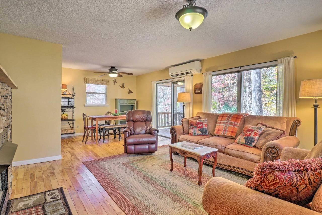Creekside Retreat With Deck, 18 Miles To Wolf Ridge Villa Weaverville Exterior foto