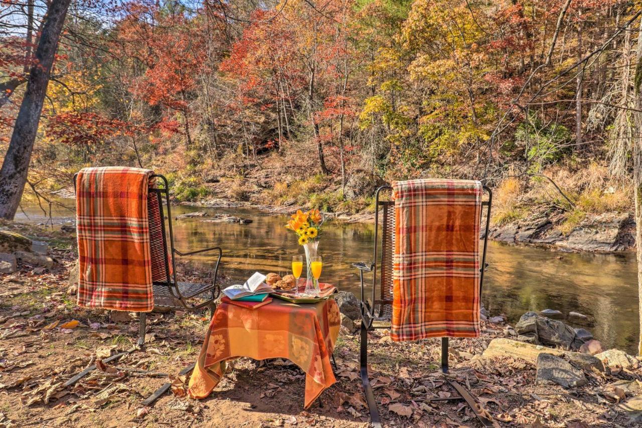 Creekside Retreat With Deck, 18 Miles To Wolf Ridge Villa Weaverville Exterior foto