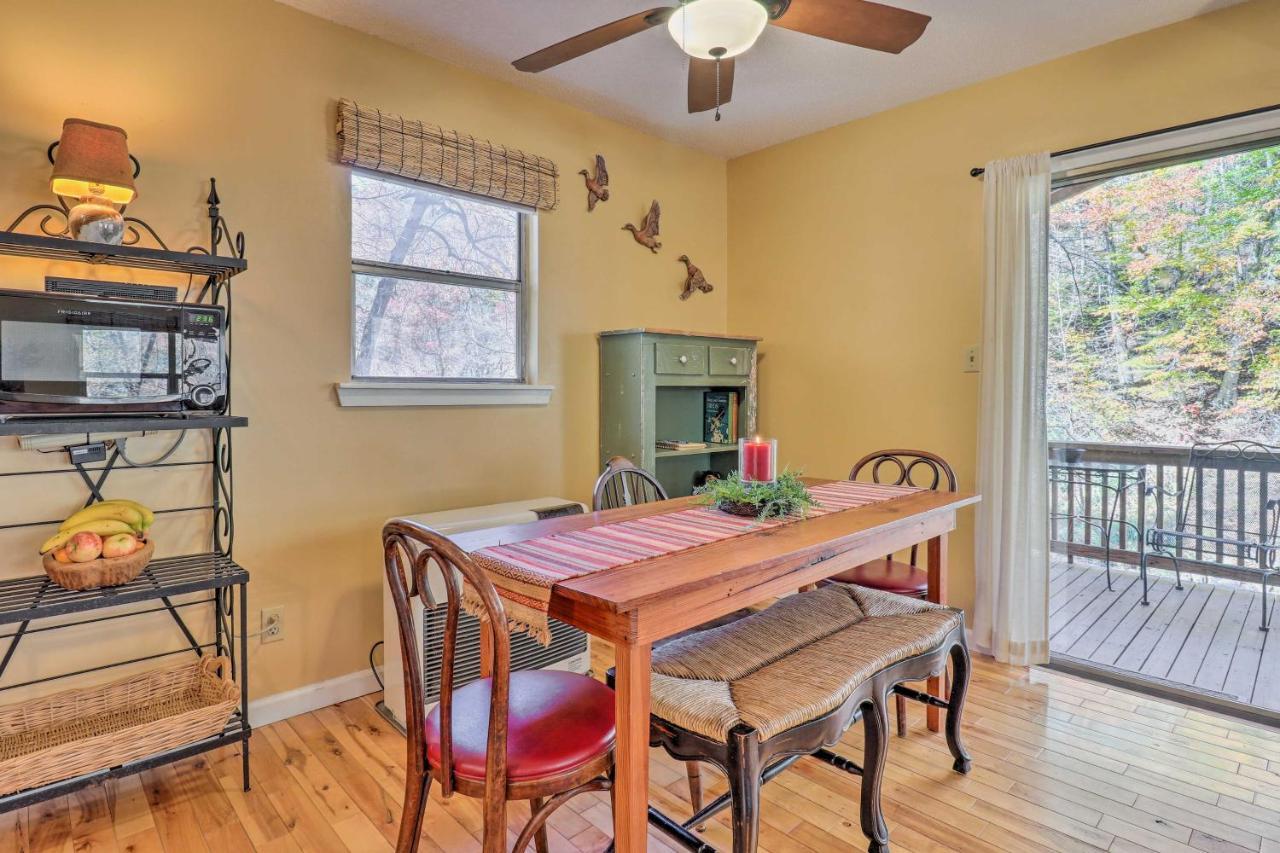 Creekside Retreat With Deck, 18 Miles To Wolf Ridge Villa Weaverville Exterior foto
