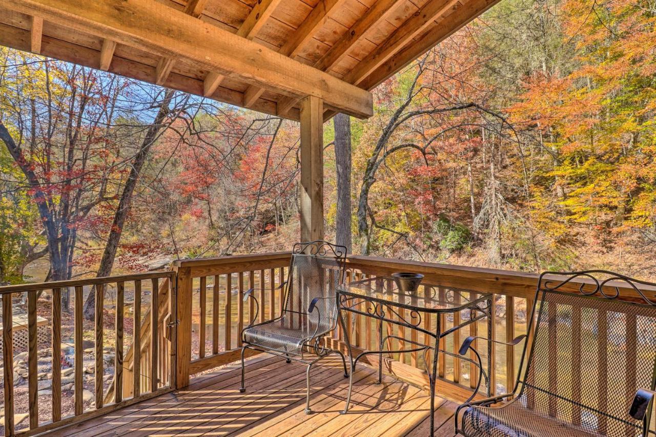 Creekside Retreat With Deck, 18 Miles To Wolf Ridge Villa Weaverville Exterior foto