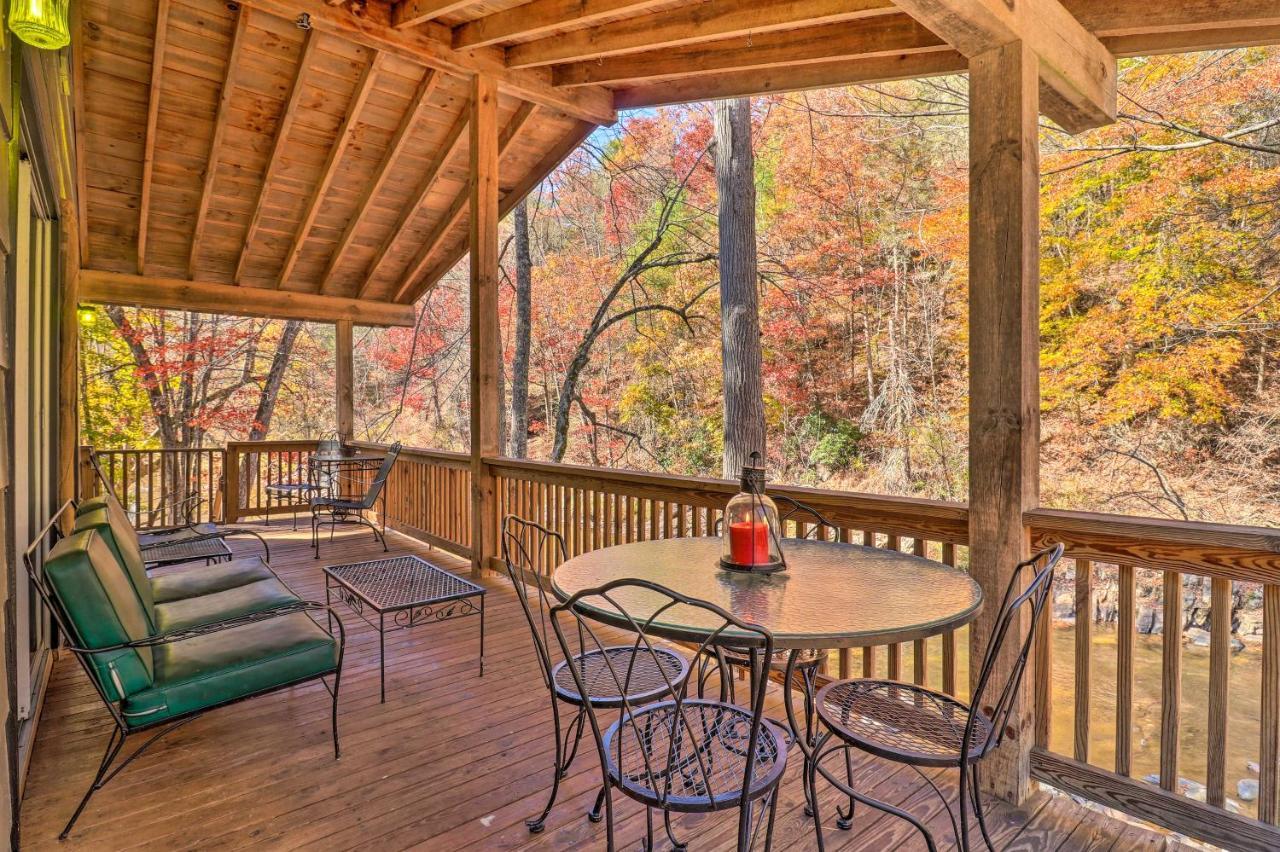 Creekside Retreat With Deck, 18 Miles To Wolf Ridge Villa Weaverville Exterior foto