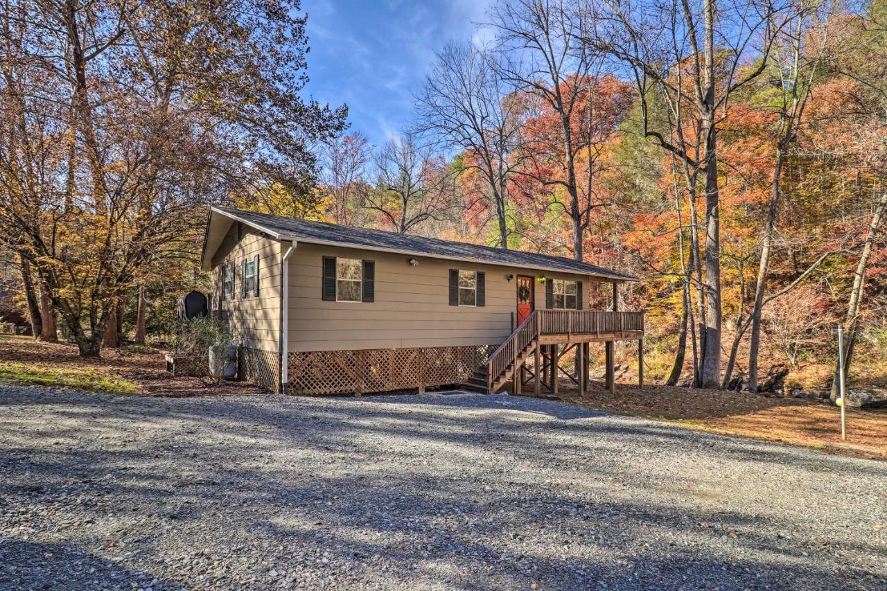 Creekside Retreat With Deck, 18 Miles To Wolf Ridge Villa Weaverville Exterior foto