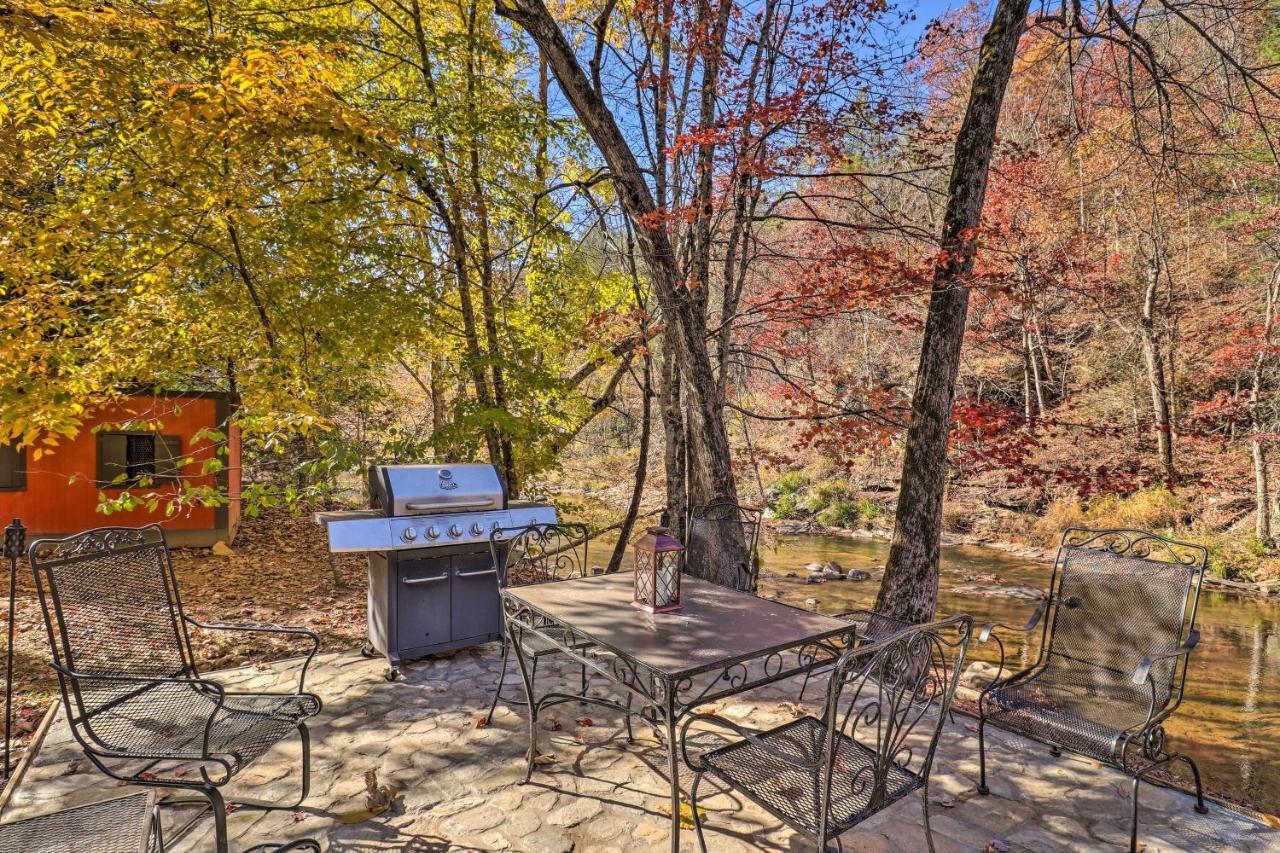 Creekside Retreat With Deck, 18 Miles To Wolf Ridge Villa Weaverville Exterior foto