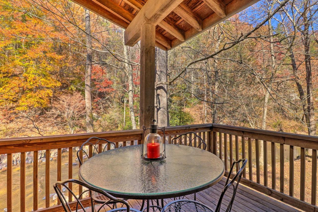Creekside Retreat With Deck, 18 Miles To Wolf Ridge Villa Weaverville Exterior foto