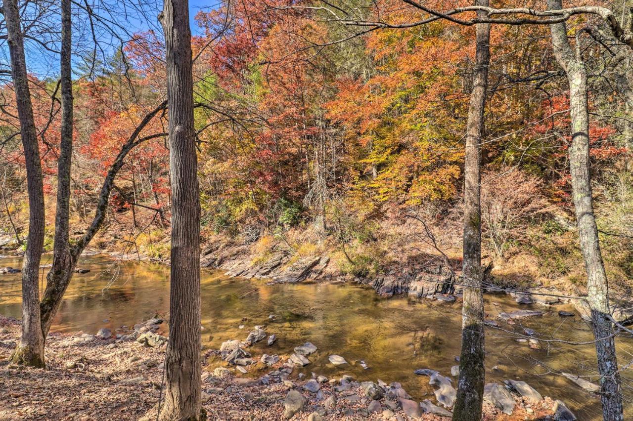 Creekside Retreat With Deck, 18 Miles To Wolf Ridge Villa Weaverville Exterior foto